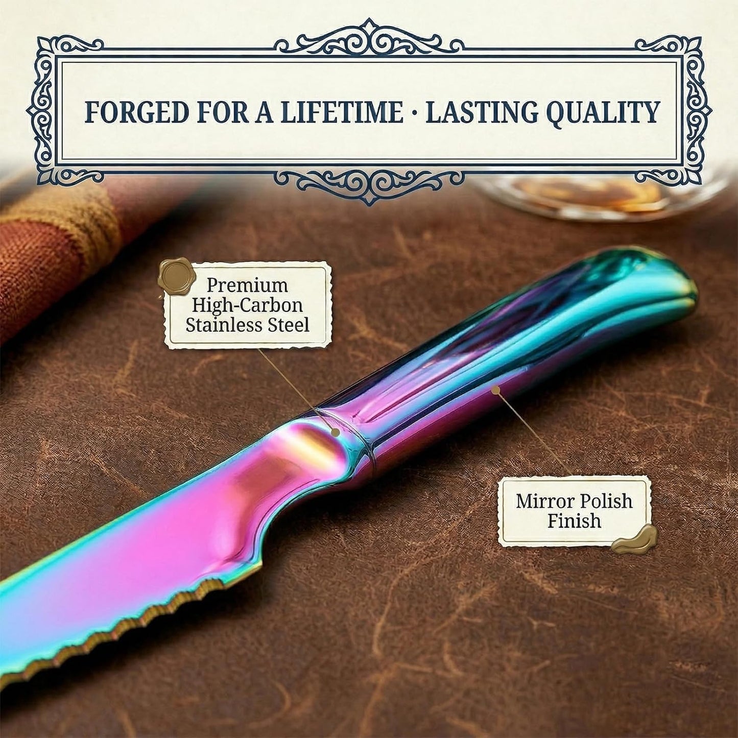 Steak Knives (Rainbow)
