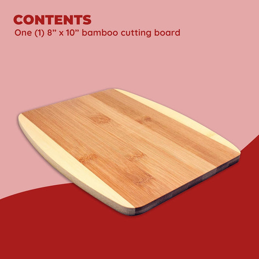 Mini Bamboo Cutting Board – 6 x 9 Inch Small Cutting Board for Easy Storage | Perfect Bar Prep Board for Garnishes, Snacks & Quick Kitchen Tasks | Compact, Durable, Sustainable Bamboo