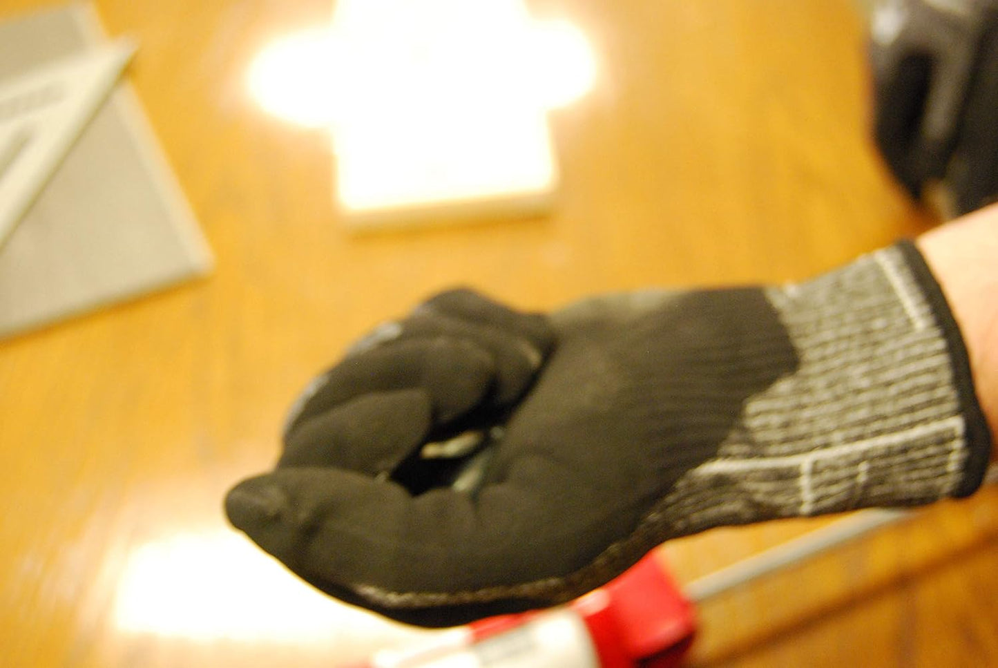 MAGID Touchscreen ANSI A6 Cut-Resistant Work Gloves, 1 Pair, 13-Gauge, Nitrile Coated, 6/XS,Dark Gray