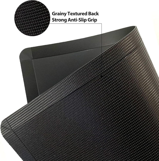 WK Flexible Plastic Cutting Boards Mats for Kitchen, Flexible Non Slip Cutting Mat, Thin Cutting Sheets, BPA Free, Dishwasher Safe, Multi Sizes