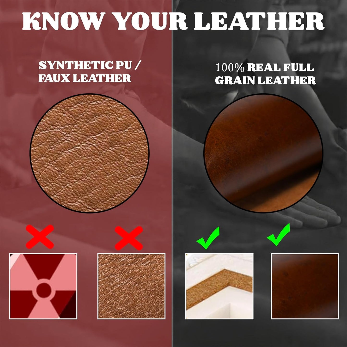 Leather Knife Roll Bag for Professional Chefs 4 Slot Full Grain and Suede Leather Knife Case Handmade Culinary Tool Roll Organizer for Travel, Kitchen and Outdoor Cooking (Black)