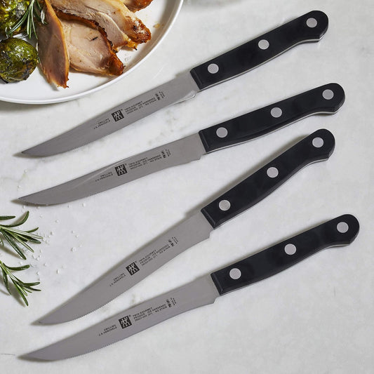 ZWILLING TWIN Gourmet Classic 8-pc Steak Knife Set with Wood Case
