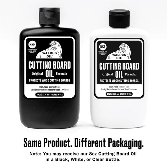 Cutting Board Oil and Wood Wax Set. For Cutting Boards, Butcher Blocks, Wooden Spoons, and Bowls. 100% Food-Safe.