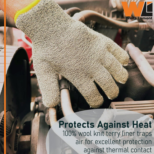 Heat & Flame Resistant Work Glove | Para-Aramid - Metal Fabrication, Automotive