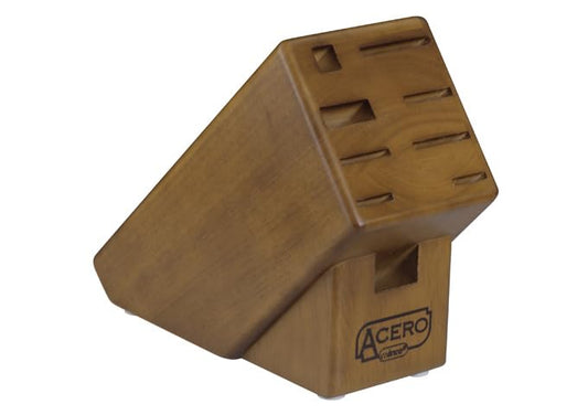 Commercial-Grade 7 Piece Knife Set with Wooden Block