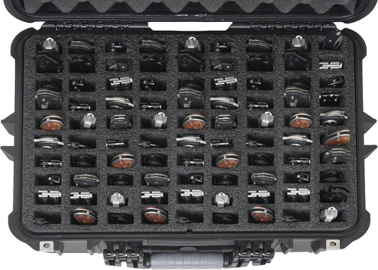 Case Club 90 Folding Knife Case - Waterproof Hard Sided Travel and Storage Organize Case fits a Variety of Folding Knives, Swiss Army Knives, Butterfly Knives & More in a Lockable, Rugged Case