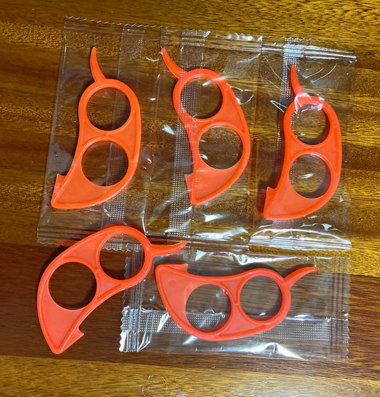 5 Pack Dual-Ring Citrus Fruit Orange Peeler Tool, Pomegranate Openner, Easy Cutter Remover Peeler Kitchen Accessories Replacements for Knife Tool Kitchen Gadget