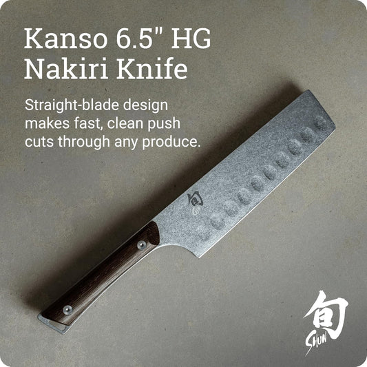 Shun Kanso 6.5" Hollow Ground Nakiri Knife