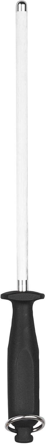 Handheld Knife Sharpener, Easy to Use, Ergonomic Non-Slip Handle | Restores Sharpness in seconds. Manual Pull Through Handheld Knife Sharpener. Easy to Use, Store and Is Durable and Effective.