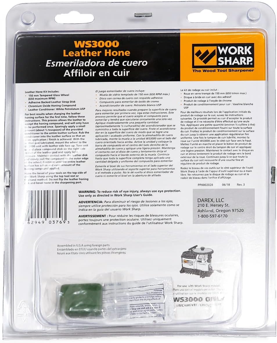 WSSA0002001 Leather Hone Kit (WS3000 ONLY), Beige