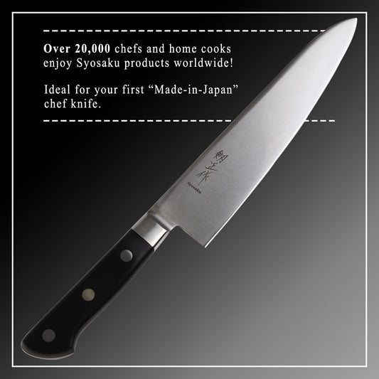 Japanese Chef Knife Premium Molybdenum Stainless Steel, Gyuto 9.5-inch (240mm)