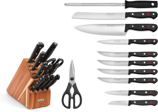 WÜSTHOF Gourmet 12-Piece Knife Block Set