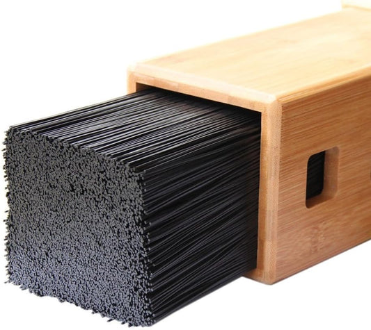 Knife Block Replacement Rods, Plastic Bristles for Knife Stand Holder, Dishwasher Safe, Removable, Universal