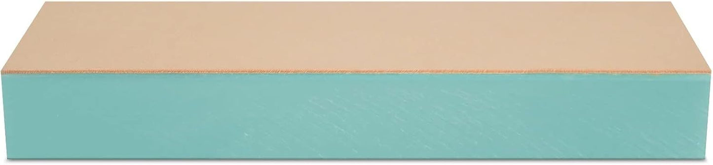0.10 Micron 2"x6" Nanocloth Knife Strop (unloaded)-3/4" thick Acrylic, Premium Strop for Diamond Emulsions