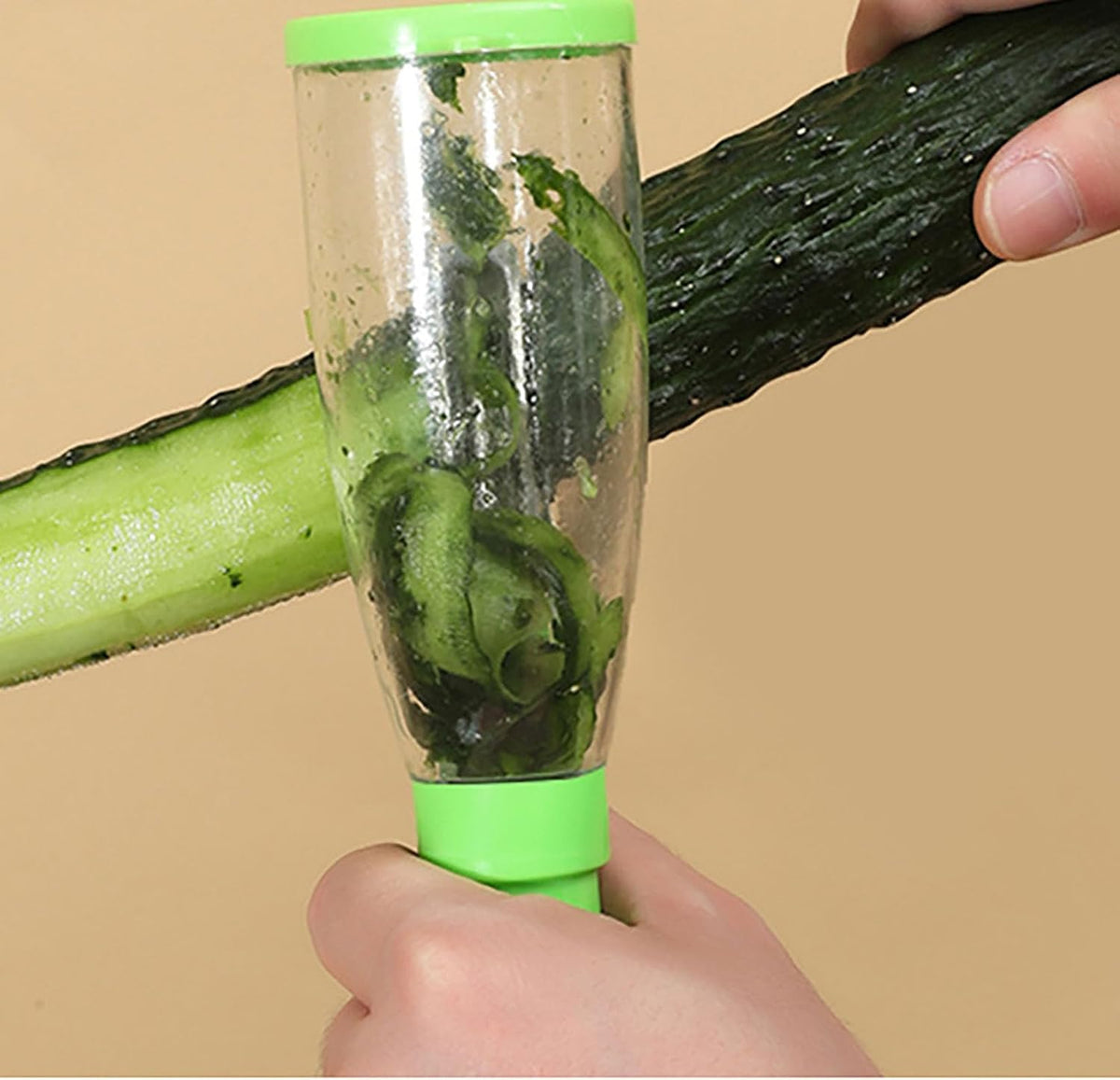 Storage Style Peel Knife, 8 Inch x 2.3 Inch Green Peeler for Vegetables and Fruits (Green)