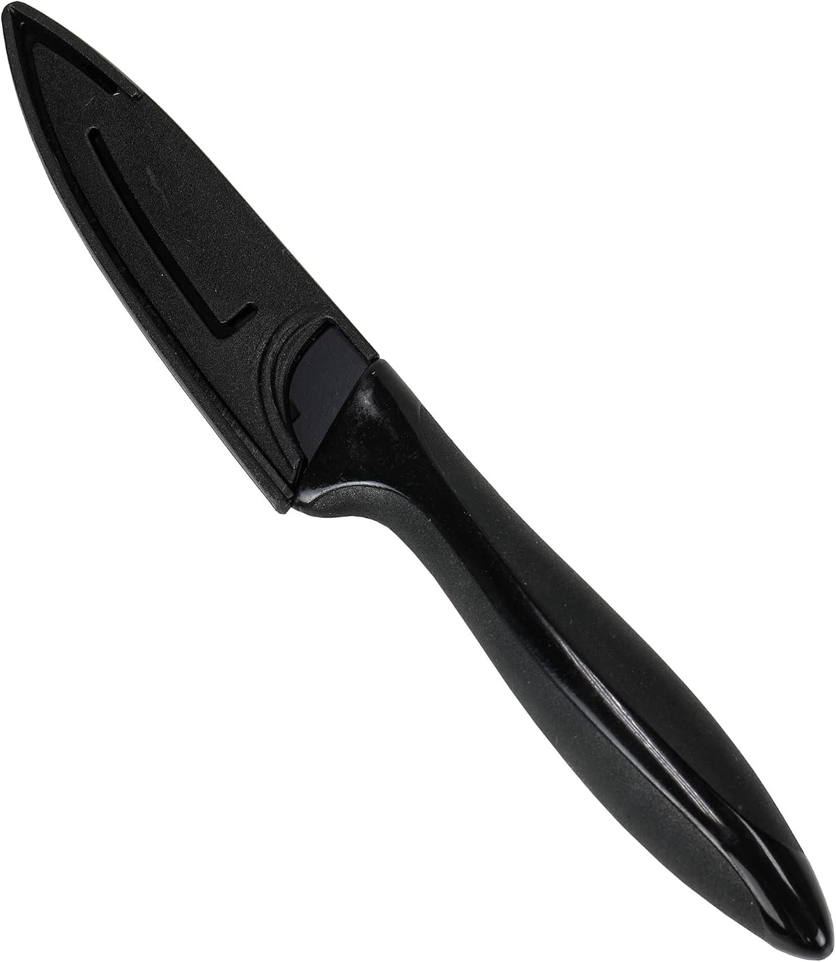 Premium Utility Knife with Sheath, 5 inch Blade 10 inches in Length, Black