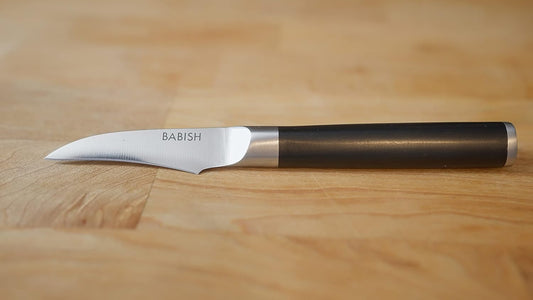 Birds Beak Peeling Paring Tourne Knife – High-Carbon 1.4116 German Steel Kitchen Knife – Precision Peeling and Paring Tool