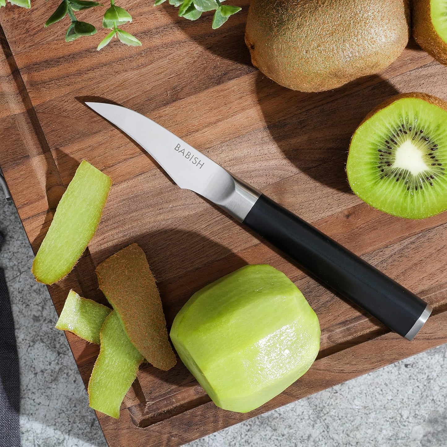 Birds Beak Peeling Paring Tourne Knife – High-Carbon 1.4116 German Steel Kitchen Knife – Precision Peeling and Paring Tool