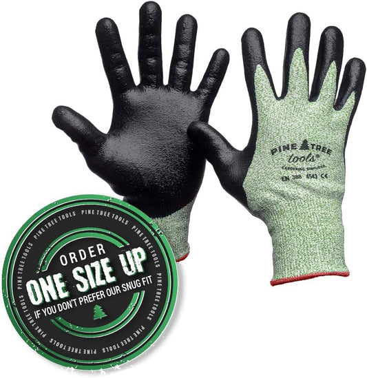 Cut Resistant Gloves Level 5 | Anti Cut Grip Gardening Glove, Electrical Kitchen Work Gloves Men & Women