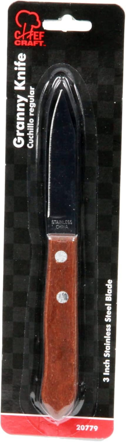 20779, 1-piece Stainless Steel Granny Knife, 3 Inch Blade, 8.75 inch