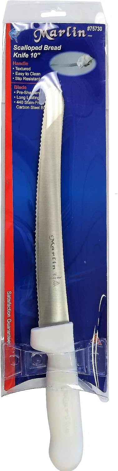 Scalloped Bread Knife 10" #75730, 1 Each