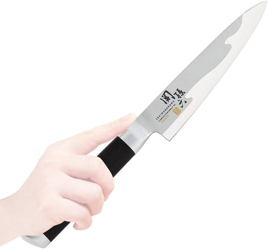 AE5304 Petty Knife Magoroku Seki 15000ST 120mm Kitchen Knife, Made in Japan, Fruit Knife, Paring Knife