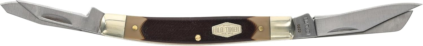 44OT Workmate Traditional Folding Pocket Knife with 4 High Carbon Stainless Steel Blades