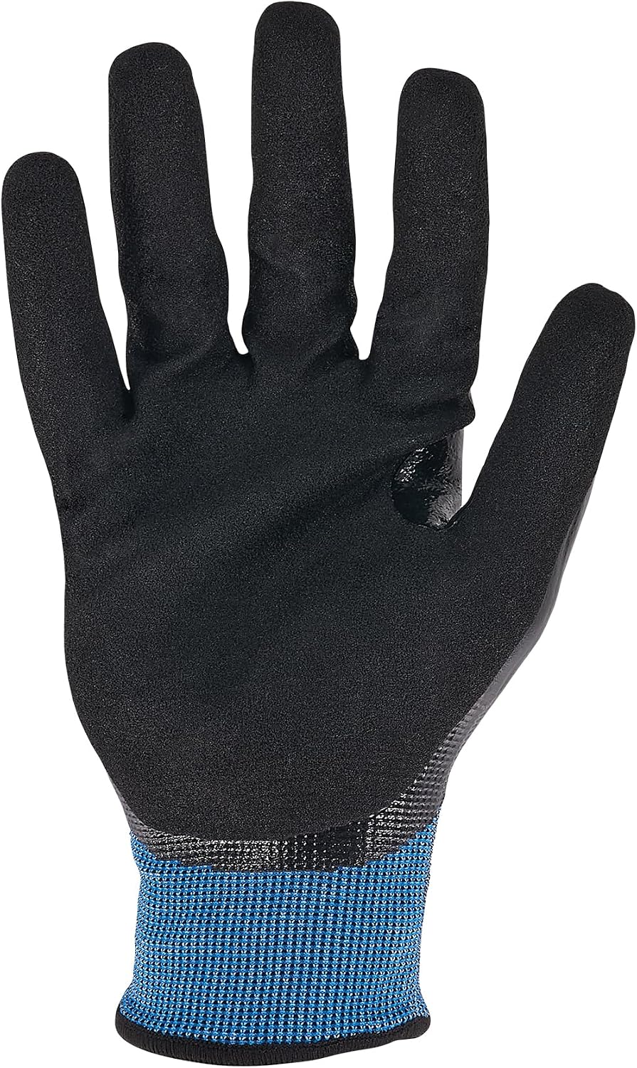 Unisex Proflex 7251 Fully Coated Nitrile Cut-resistant Gloves - Ansi/Isea 105-2016 A5, En 388 4x42d, Water-resistant, 21g