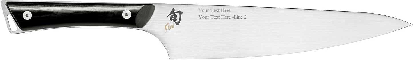 Kazahana 8" Chef’s Knife, Handcrafted Japanese Kitchen Knife, AUS10A Stainless Steel Blade, Pakkawood Handle, Gyuto-Style Chef Tool for Professional and Home Chefs | Handcrafted Japanese Kitchen Knife, AUS10A Stainless Steel Blade, Pakkawood Handle