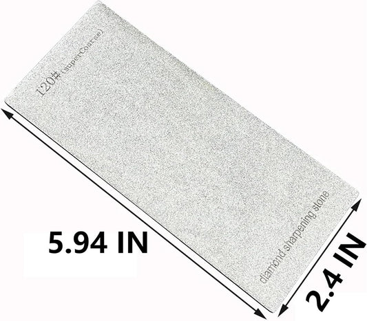 Diamond Sharpening Stone Professional Diamond Knife Sharpener Plate Honing Whetstone for Knives Chisel (SET-B)