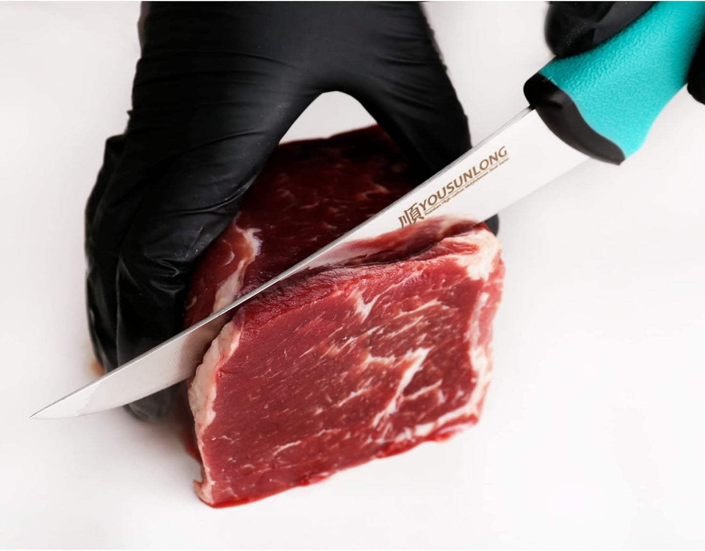 Curved Boning Knife 6"(152mm) - High-carbon molybdenum steel blade - Butcher's Kitchen Boning Knife - Ergonomic & non-slip handle