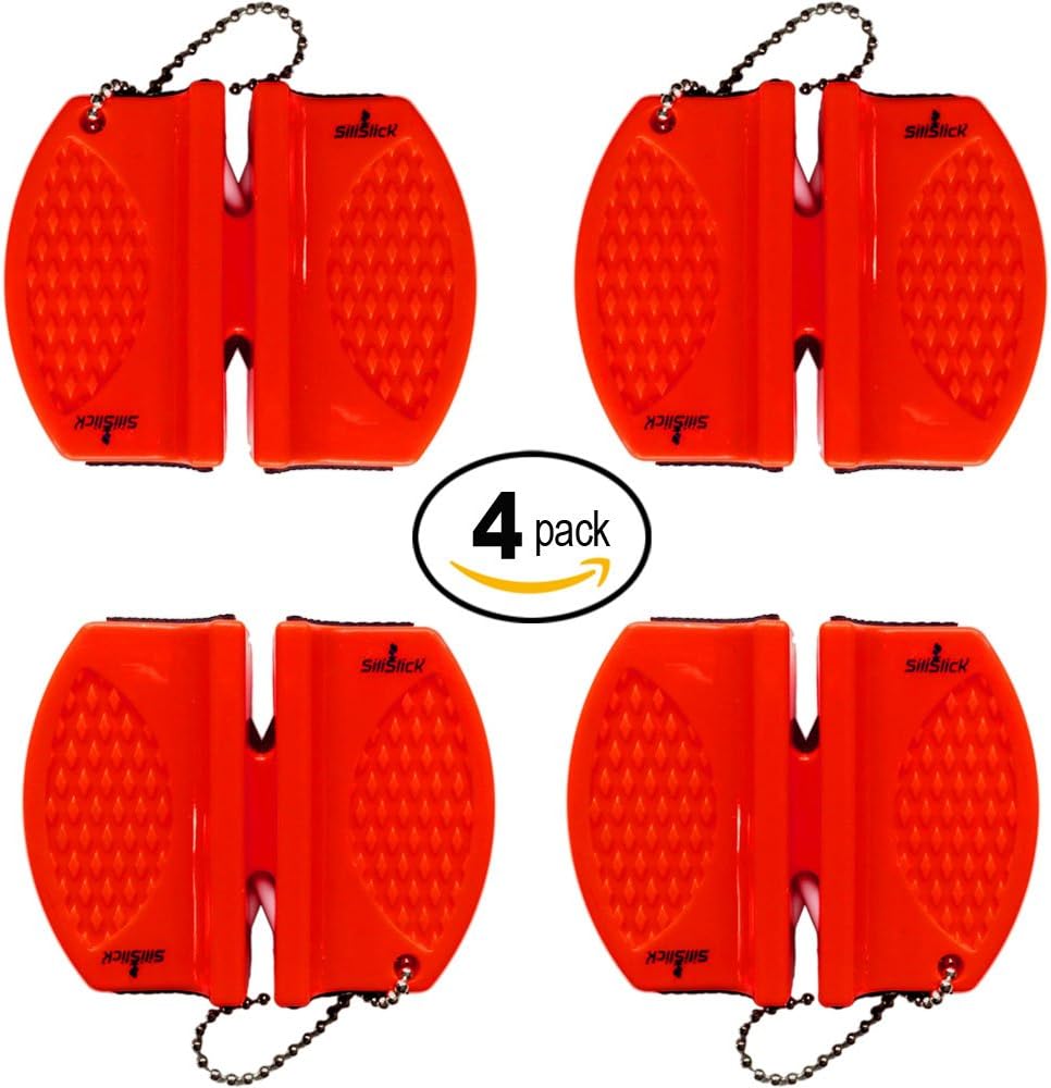 Portable Knife Sharpener - Professional Grade Sharpening Tool with Tungsten and Ceramic Rods