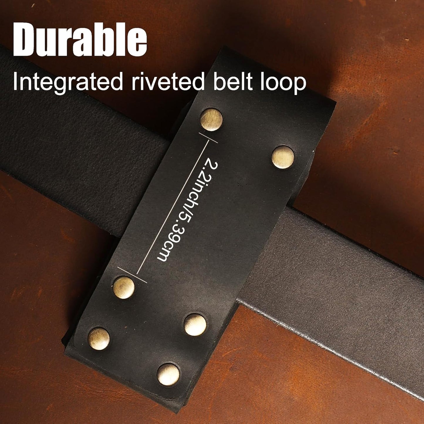 Leather Multitool Sheath for Belt - Multitool Holster for Belt - Leather Multitool Pouch - Leather Multitool Case for Belt - EDC Belt Organizer - Belt Loop Leather Multitool Holder, Black