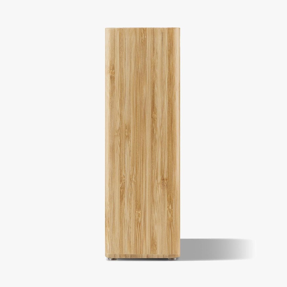 Universal Knife Block Set Without Knives Up to 10 Inch. 220x89x280mm. 3700 gr. Made of Bamboo. Series Tacos Universales. Color Brown