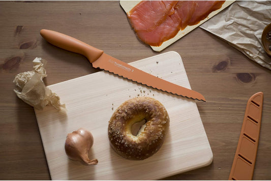 USA Pure Komachi 2 Series Bread Knife, Brown, Model Number: AB5062