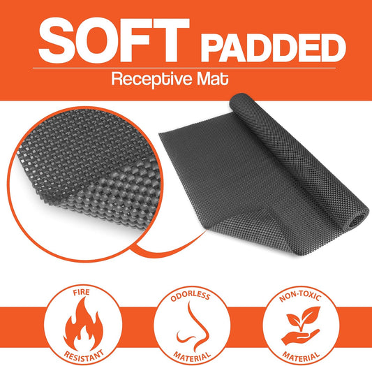 helf, Cabinet and Woodworking Non Slip Padded Rubber Mat 24 x 48"