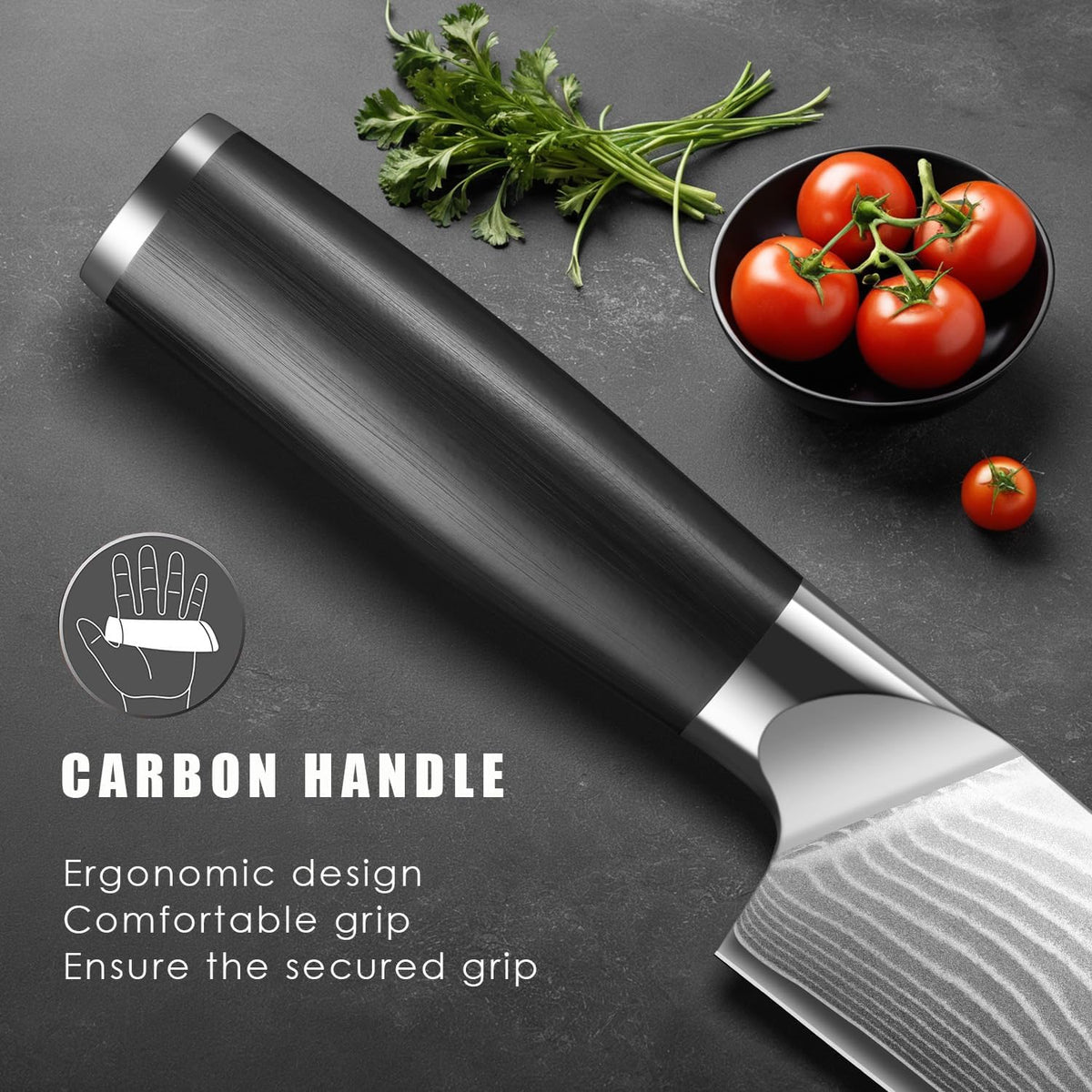 Bread Knife for Homemade Bread, 10 Inch Multifunction Serrated Knife, Razor Sharp Slicer, Forged High Carbon Steel, Full Tang Ergonomic Handle Design for Sourdough Turkey Fruit
