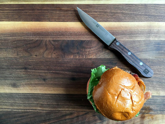 4-pc Steakhouse Steak Knife Set with Storage Case