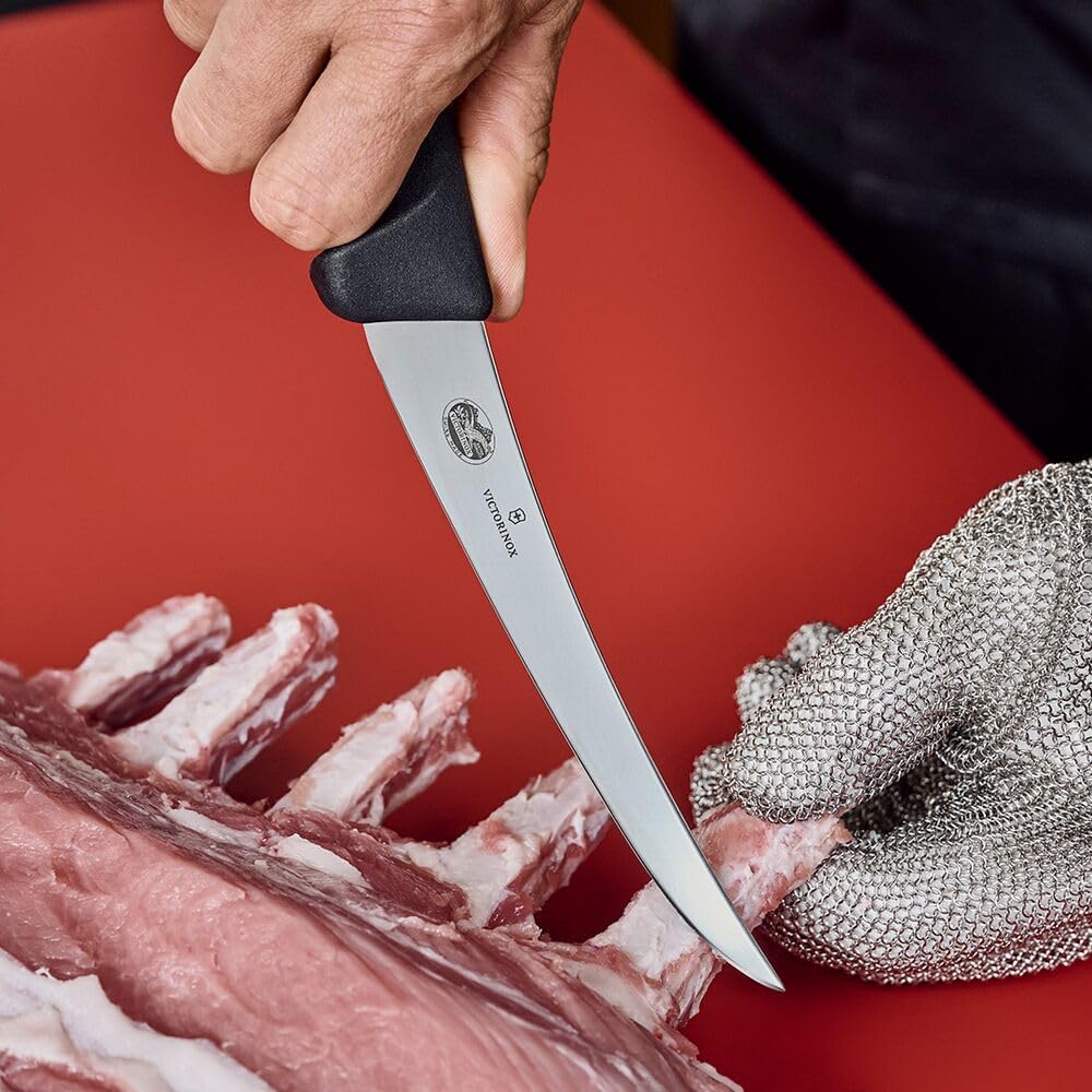 6 Inch Curved Fibrox Pro Boning Knife with Semi-stiff Blade