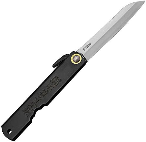 – White Paper Steel Leaf Shaped Blade 100mm Black