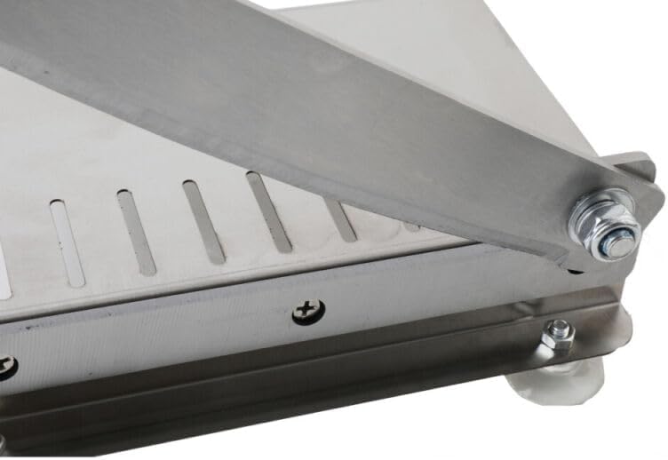 Manual Meat Cutter Machine Biltong Slicer Rib Chicken Cutting Machine Chinese Medicine Beef Jerky Slicer Stainless Sliver ZGD-PQPQ-001@TPUSEK06 0 | Chinese Medicine Beef Jerky Rib Slicer Stainless Steel Hand Herbal Shaver for Fruit Vegetables Salami Ham