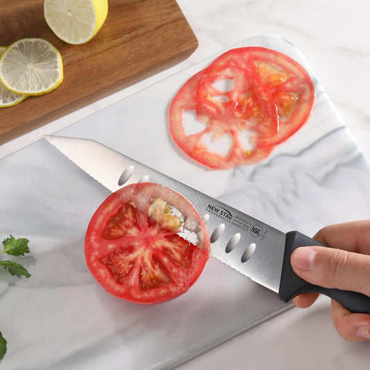 Essential 6-Inch Serrated Utility Knife, German Steel