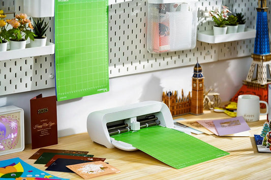 Cutting Mats for Cricut Joy Xtra: 4 Mats 8.5x12 Inch Standard Adhesive Dot Design for Eye Care Green StandardGrip Sticky Washable and Reusable Replacement Cut Mat for Cricut Joy Extra