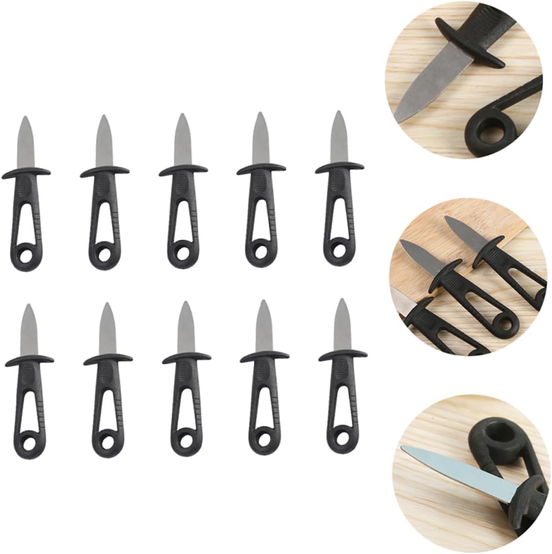 Oyster Knife Set 24pcs Professional Shucker Seafood Knife Oyster Opener Tool Kitchen Cutters