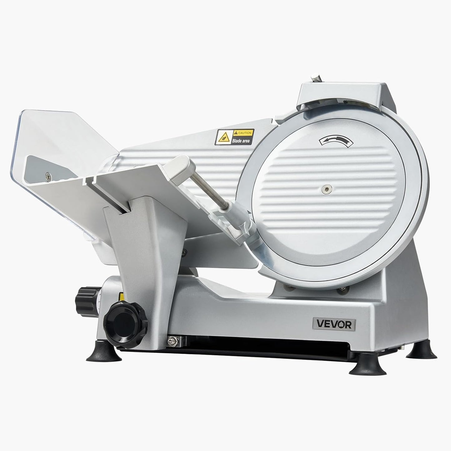 Meat Slicer, 7.5" Electric Deli Slicer with SUS420 Blade & 0-0.6" Adjustable Thickness, 200W Home Food-Slicer for Frozen Meat, Ham, Baguett, Steak, UL Approved