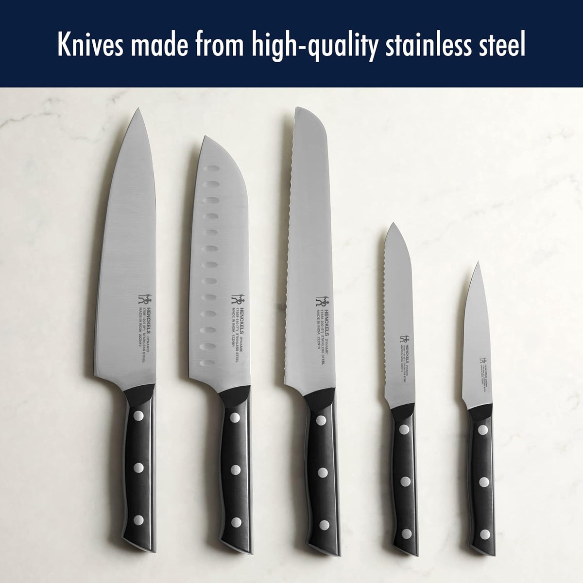 Dynamic Razor-Sharp 8-inch Chef Knife, German Engineered Informed by 100+ Years of Mastery