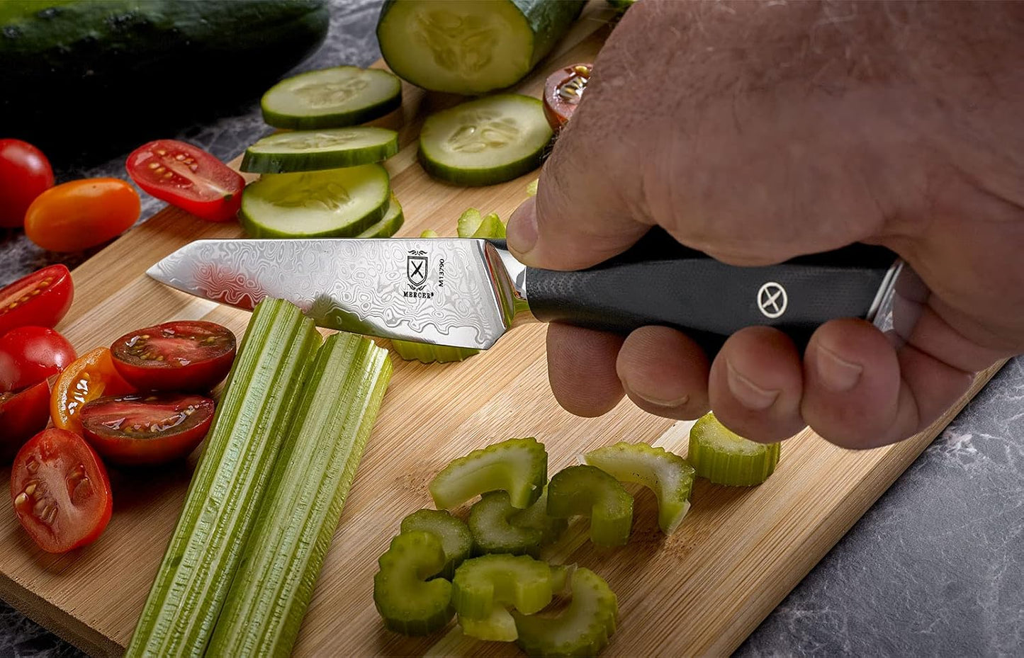 M13790 Premium Grade Super Steel, 5-Inch Utility Knife, G10 Handle