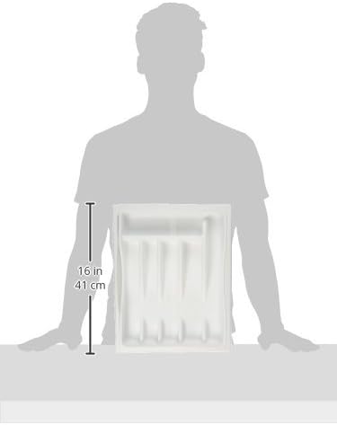 Cutlery Tray, Large, White