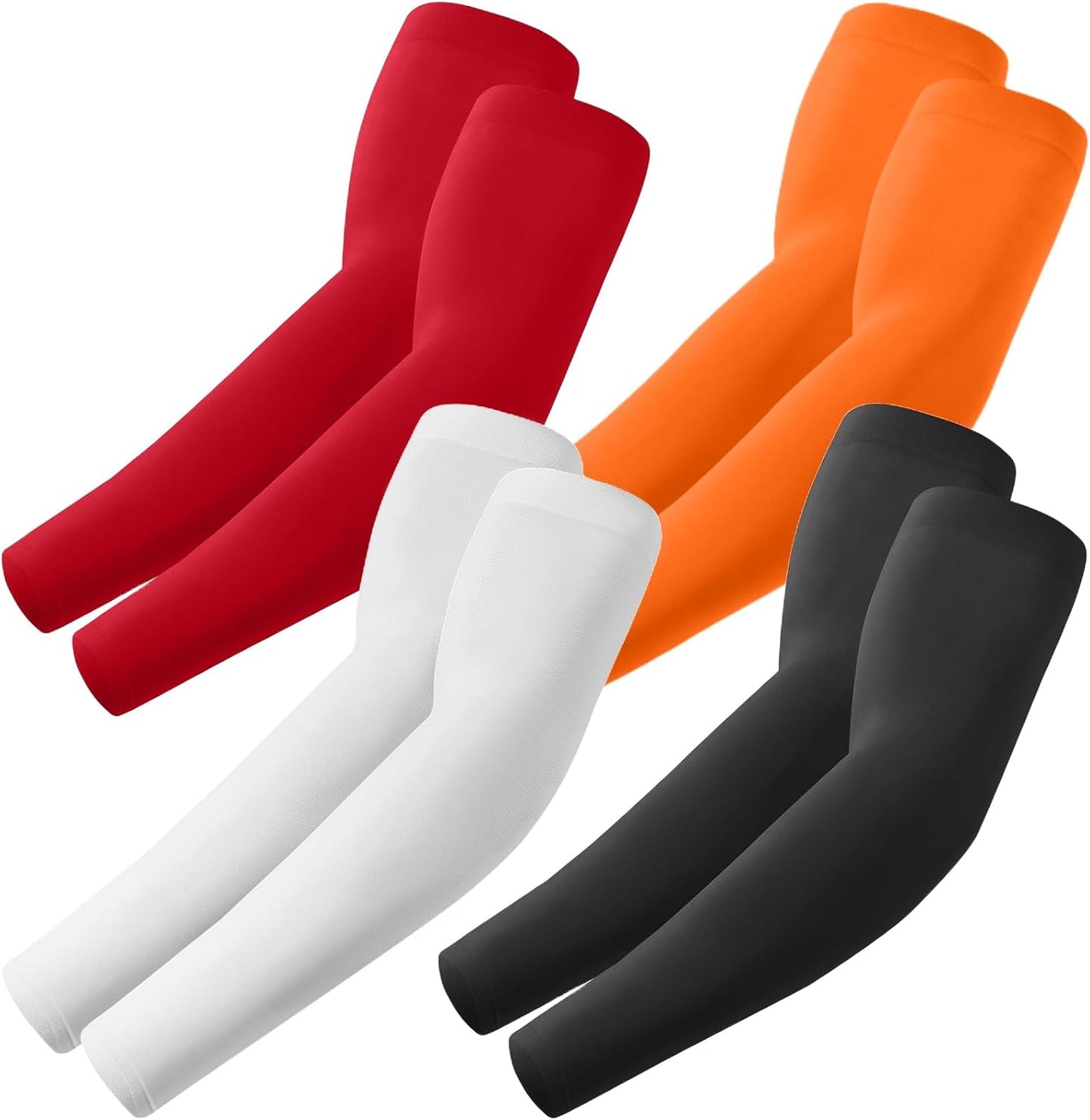 Arm Sleeves, Cooling UV Sun Protection Sports Compression for Men/Women - Colors B