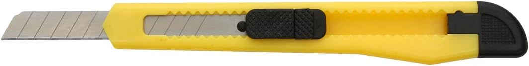 24Pack Box Cutters (9MM Wide Blade Cutter) Utility Knife Box Cutter Retractable, Compact, Extended Use for Heavy Duty Office, Home, Arts Crafts, Hobby(Mix)